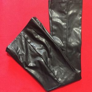 Soft Supple Faux Leather Formula X Pants 7/8